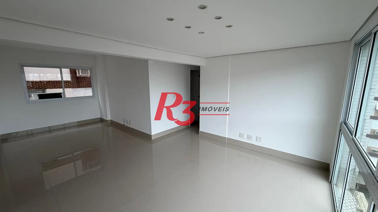 Apartamento com 3 dormitórios, 110 m² - venda por R$ 900.000,00 ou aluguel por R$ 5.000,00/mês - Marapé - Santos/SP
