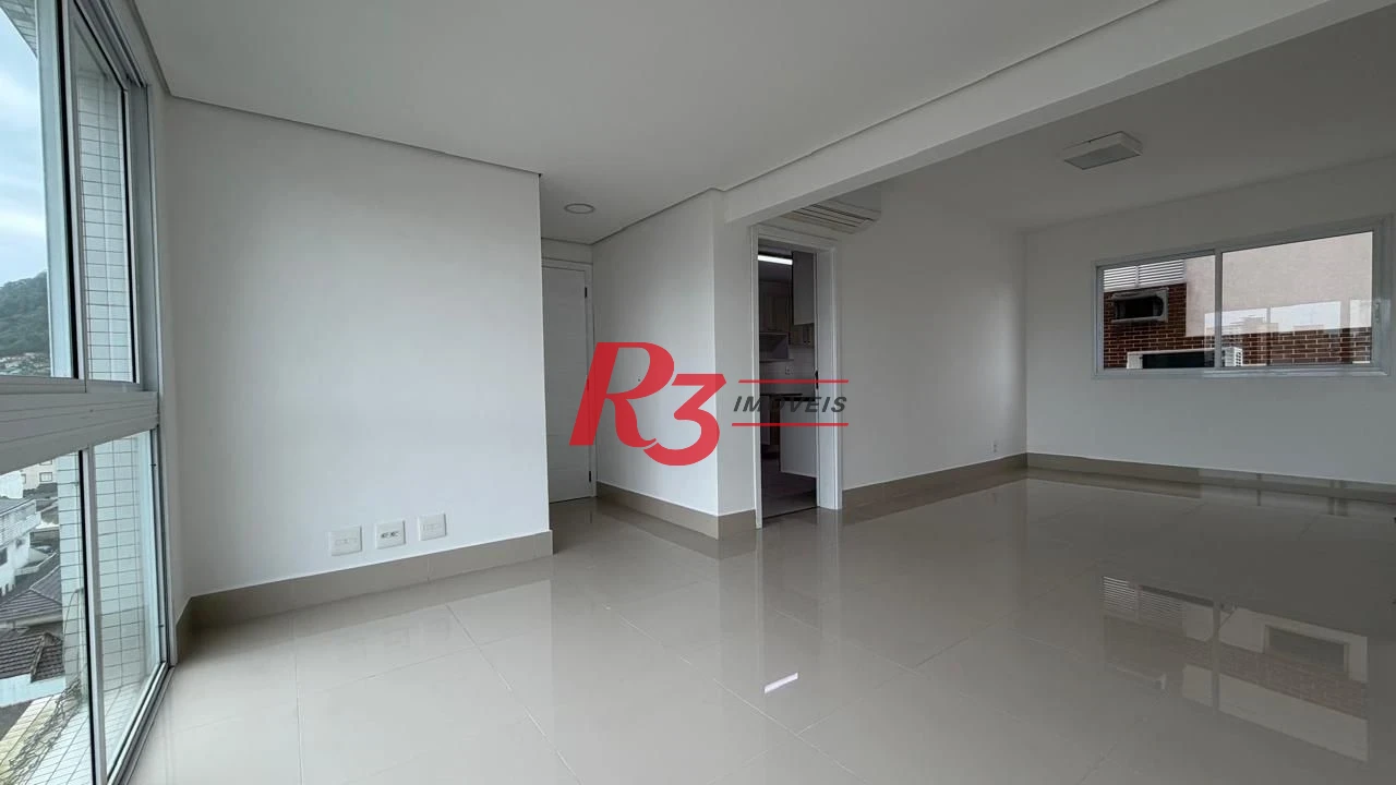 Apartamento com 3 dormitórios, 110 m² - venda por R$ 900.000,00 ou aluguel por R$ 5.000,00/mês - Marapé - Santos/SP