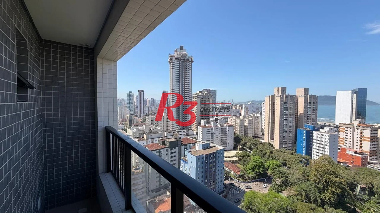 Apartamento com 2 dormitórios à venda, 70 m² por R$ 1.030.000,00 - José Menino - Santos/SP