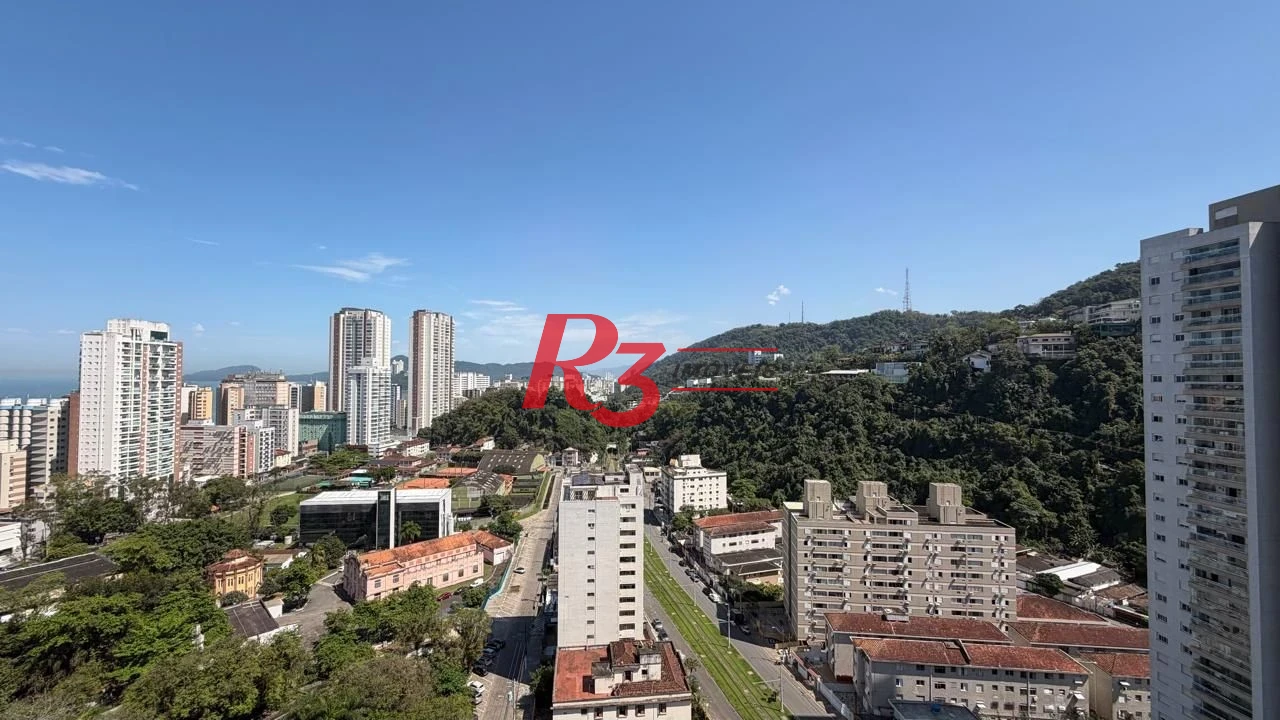 Apartamento com 2 dormitórios à venda, 70 m² por R$ 1.030.000,00 - José Menino - Santos/SP