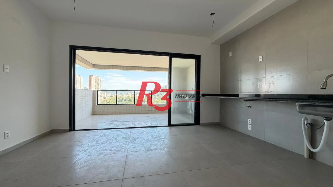 Apartamento com 2 dormitórios à venda, 70 m² por R$ 1.030.000,00 - José Menino - Santos/SP