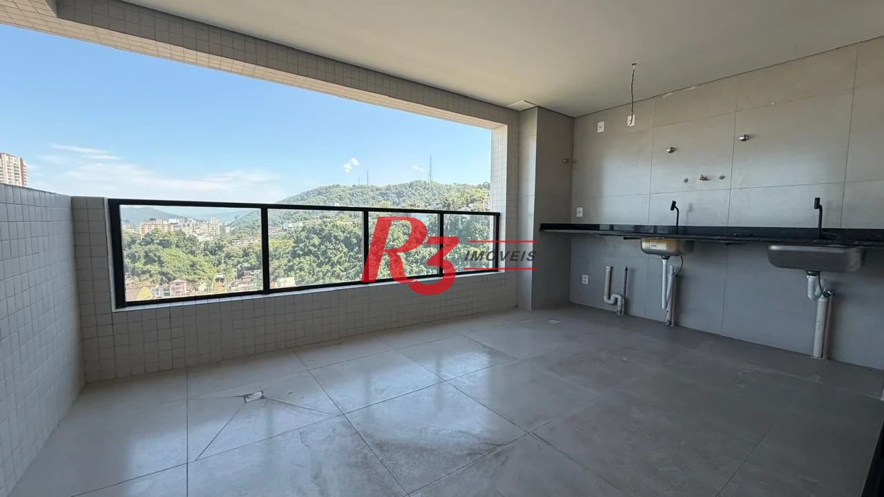 Apartamento com 2 dormitórios à venda, 70 m² por R$ 1.030.000,00 - José Menino - Santos/SP
