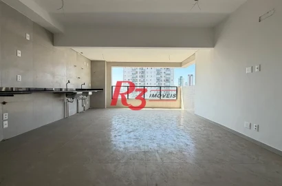 Apartamento com 2 dormitórios à venda, 70 m² por R$ 910.000,00 - José Menino - Santos/SP