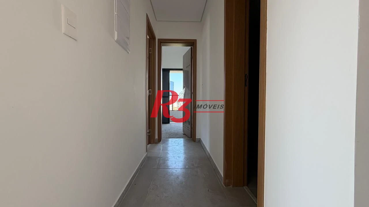 Apartamento com 2 dormitórios à venda, 70 m² por R$ 910.000,00 - José Menino - Santos/SP