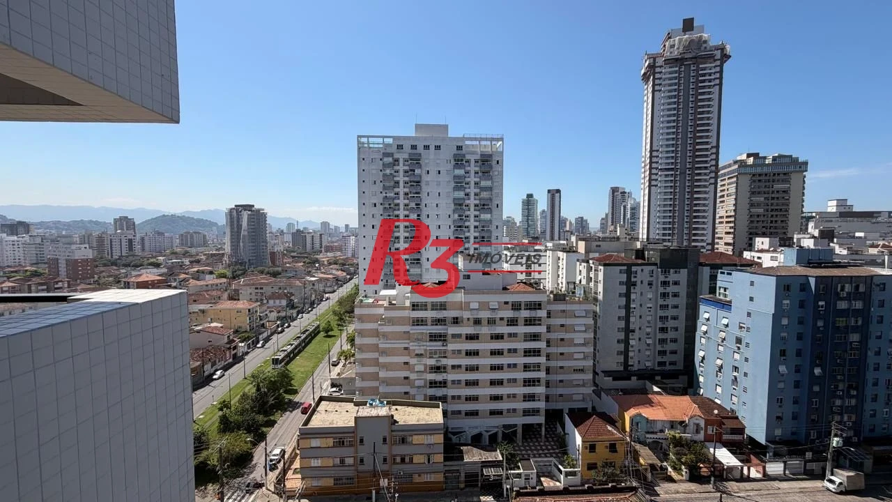 Apartamento com 2 dormitórios à venda, 70 m² por R$ 910.000,00 - José Menino - Santos/SP