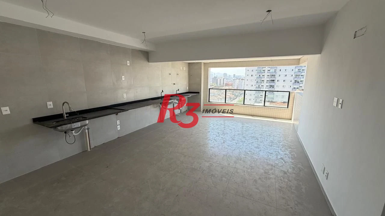 Apartamento com 2 dormitórios à venda, 70 m² por R$ 910.000,00 - José Menino - Santos/SP