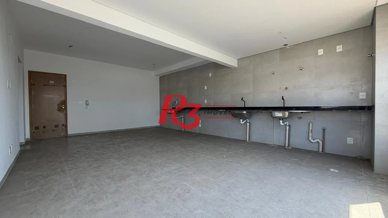 Apartamento com 2 dormitórios à venda, 70 m² por R$ 910.000,00 - José Menino - Santos/SP