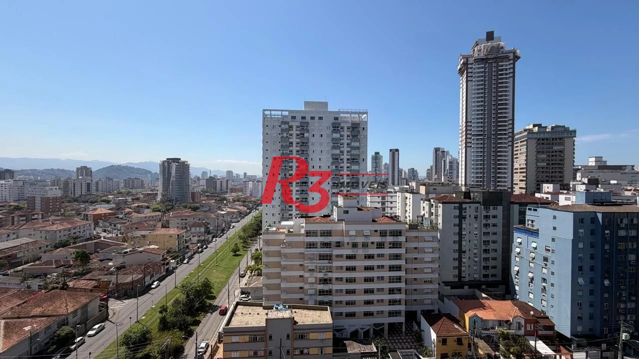 Apartamento com 2 dormitórios à venda, 70 m² por R$ 910.000,00 - José Menino - Santos/SP