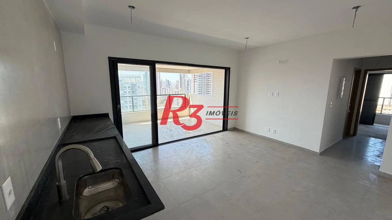 Apartamento com 2 dormitórios à venda, 70 m² por R$ 1.000.000,00 - José Menino - Santos/SP