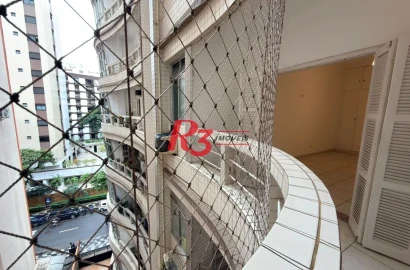 Apartamento com 2 dormitórios, 110 m² - venda por R$ 700.000,00 ou aluguel por R$ 4.800,00/mês - Boqueirão - Santos/SP