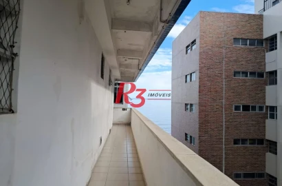 Apartamento com 2 dormitórios à venda, 62 m² por R$ 540.000,00 - Embaré - Santos/SP