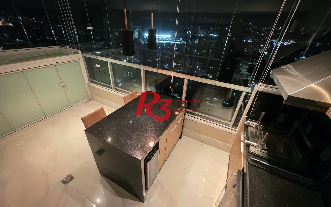 Apartamento com 2 dormitórios à venda, 88 m² por R$ 1.400.000,00 - Campo Grande - Santos/SP