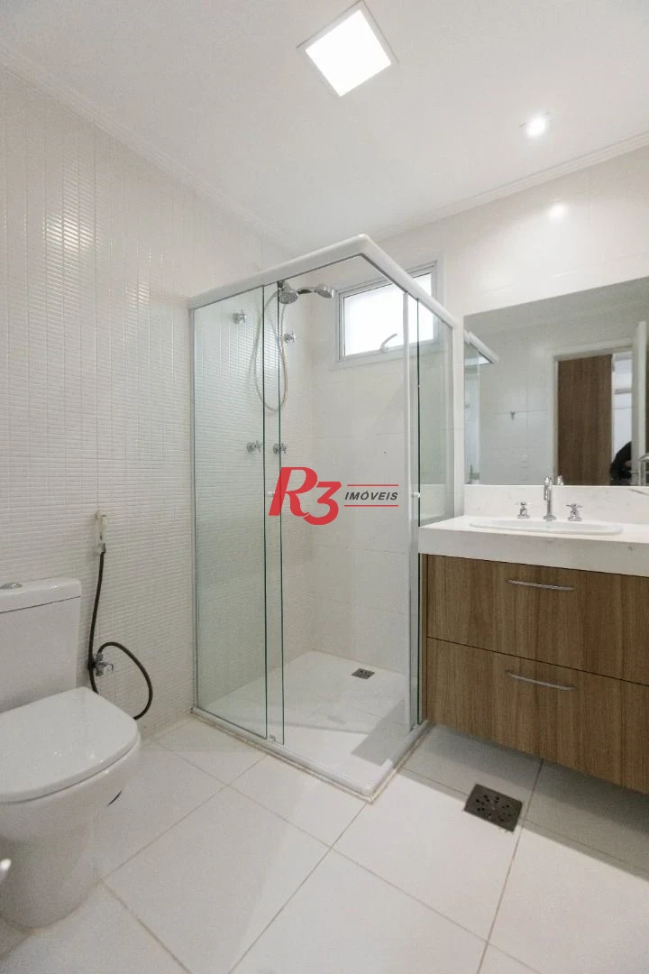 Apartamento com 3 dormitórios, 151 m² - venda por R$ 2.690.000,00 ou aluguel por R$ 18.000,00/mês - Aparecida - Santos/SP