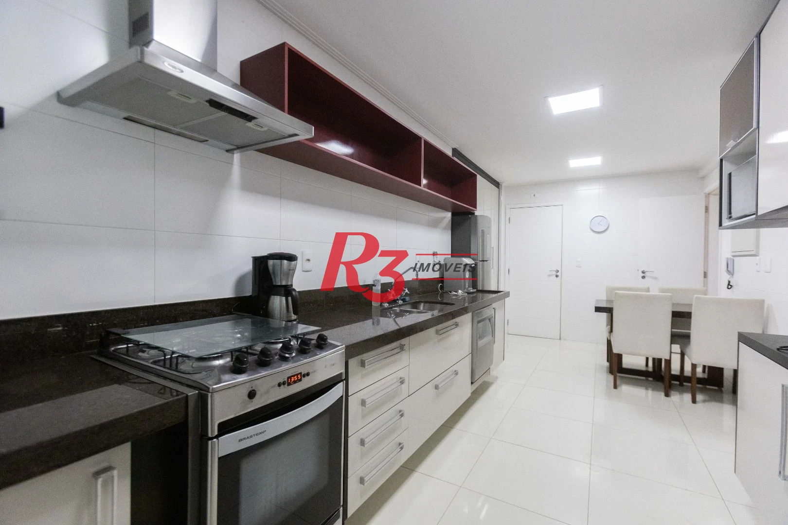 Apartamento com 3 dormitórios, 151 m² - venda por R$ 2.690.000,00 ou aluguel por R$ 18.000,00/mês - Aparecida - Santos/SP