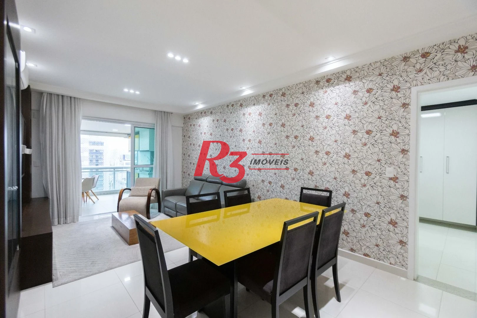 Apartamento com 3 dormitórios, 151 m² - venda por R$ 2.690.000,00 ou aluguel por R$ 18.000,00/mês - Aparecida - Santos/SP