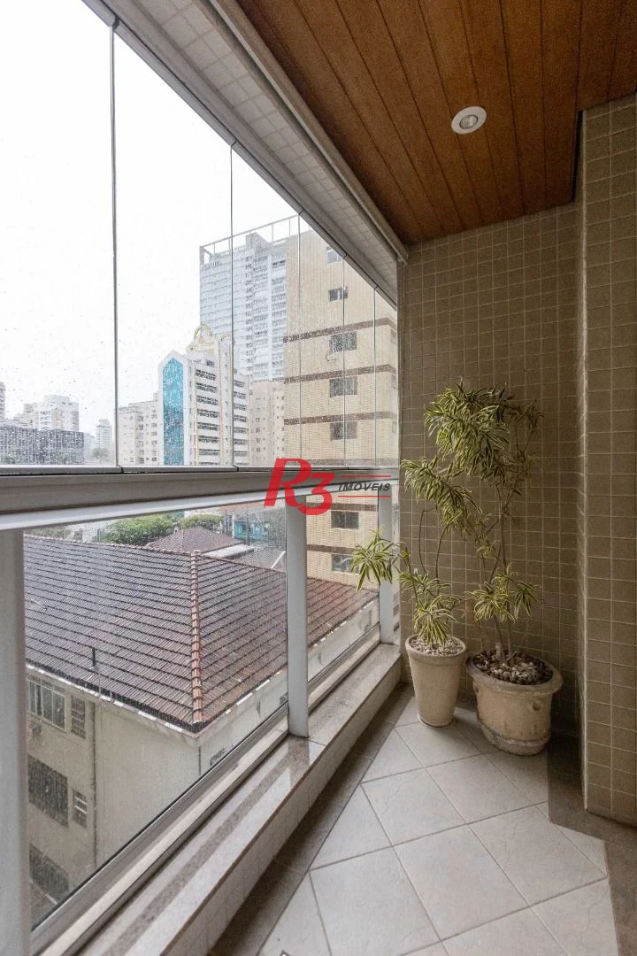 Apartamento com 4 dormitórios à venda, 243 m² por R$ 2.780.000,00 - Gonzaga - Santos/SP