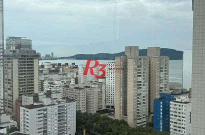 Apartamento com 2 dormitórios para alugar, 70 m² por R$ 7.000,00/mês - José Menino - Santos/SP