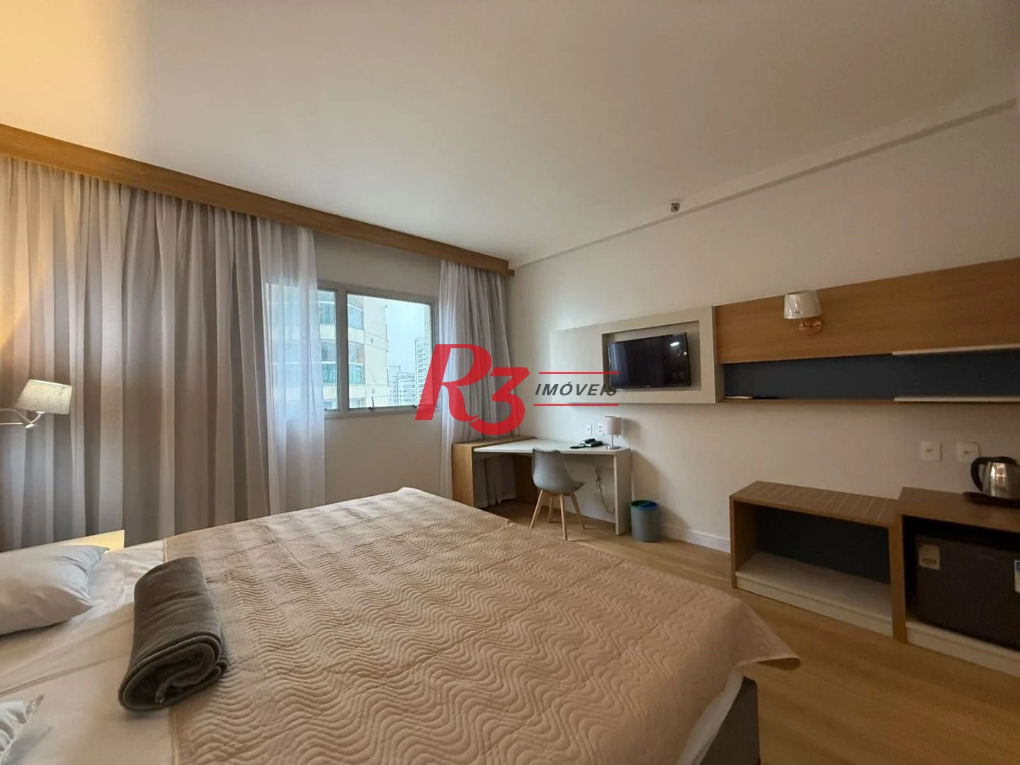 Studio com 1 dormitório à venda, 24 m² por R$ 412.120,00 - Gonzaga - Santos/SP