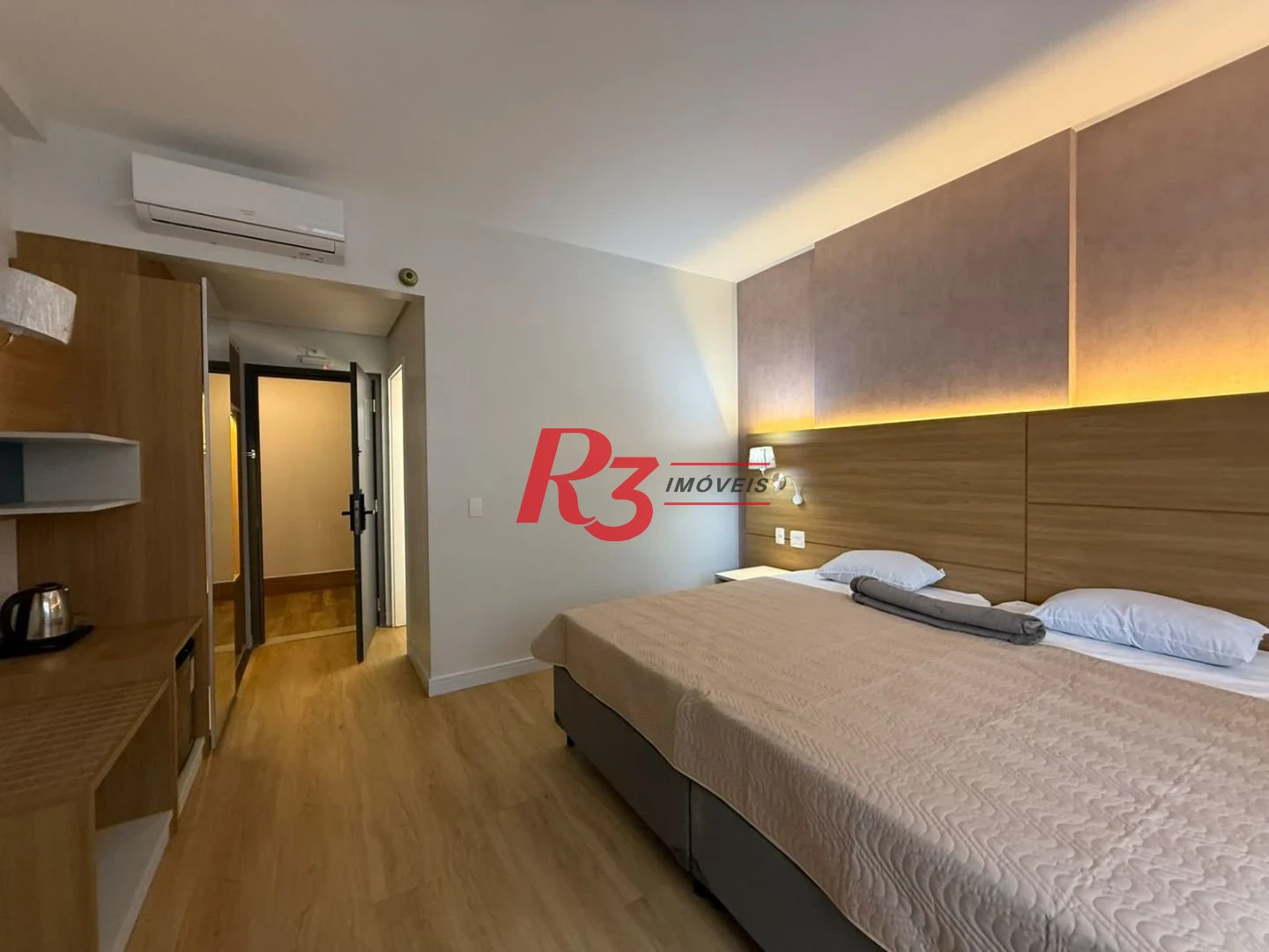 Studio com 1 dormitório à venda, 24 m² por R$ 412.120,00 - Gonzaga - Santos/SP