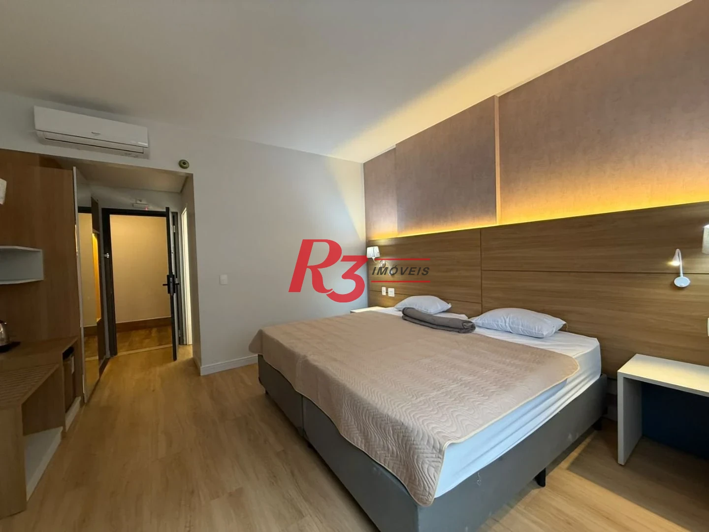 Studio com 1 dormitório à venda, 24 m² por R$ 412.120,00 - Gonzaga - Santos/SP