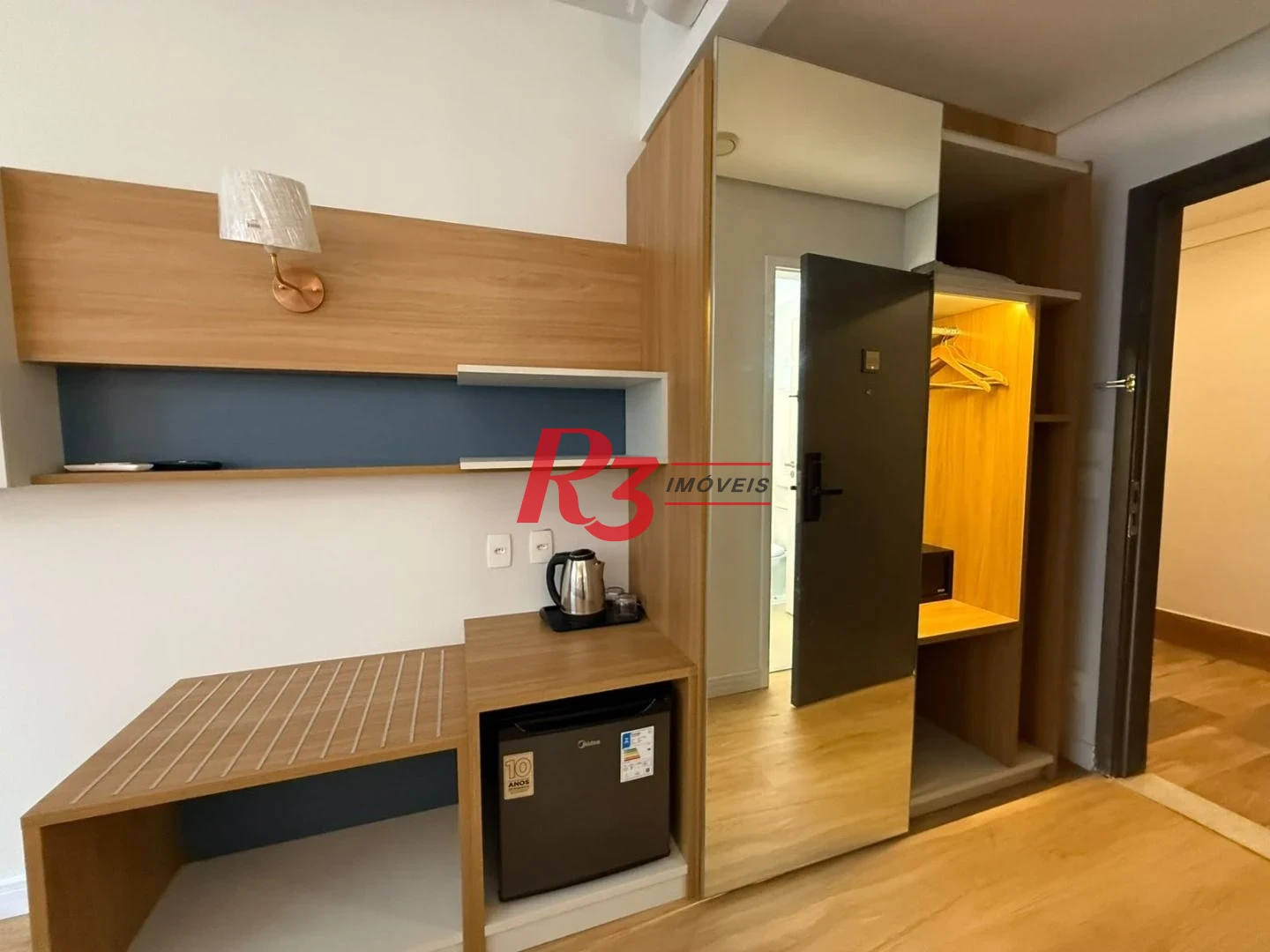 Studio com 1 dormitório à venda, 24 m² por R$ 412.120,00 - Gonzaga - Santos/SP