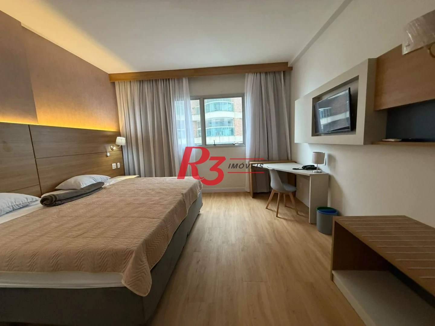 Studio com 1 dormitório à venda, 24 m² por R$ 412.120,00 - Gonzaga - Santos/SP