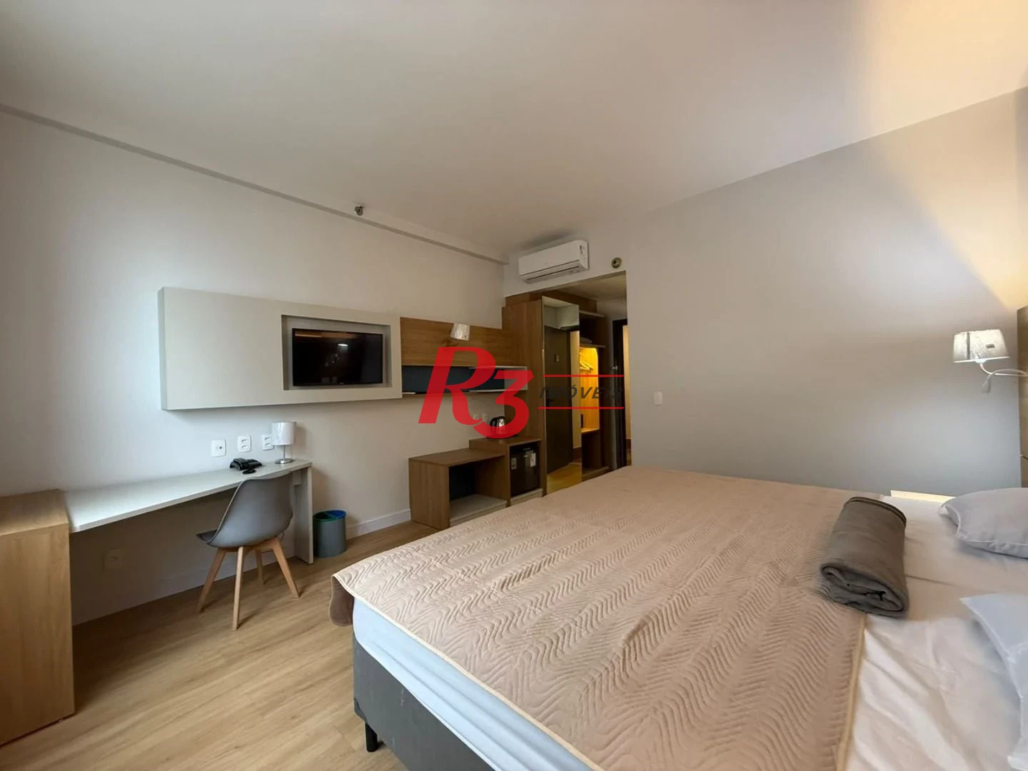 Studio com 1 dormitório à venda, 24 m² por R$ 412.120,00 - Gonzaga - Santos/SP