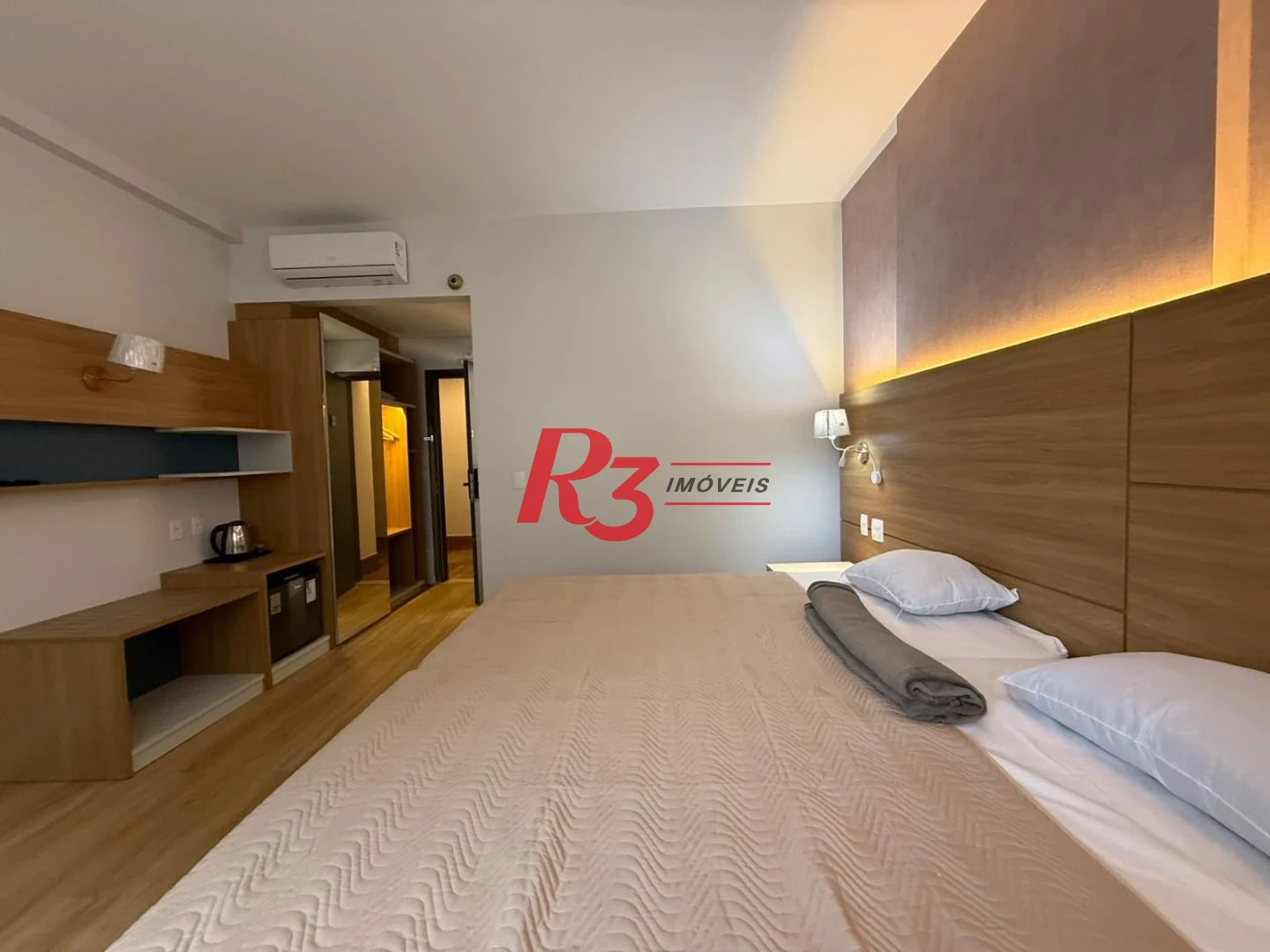 Studio com 1 dormitório à venda, 24 m² por R$ 412.120,00 - Gonzaga - Santos/SP