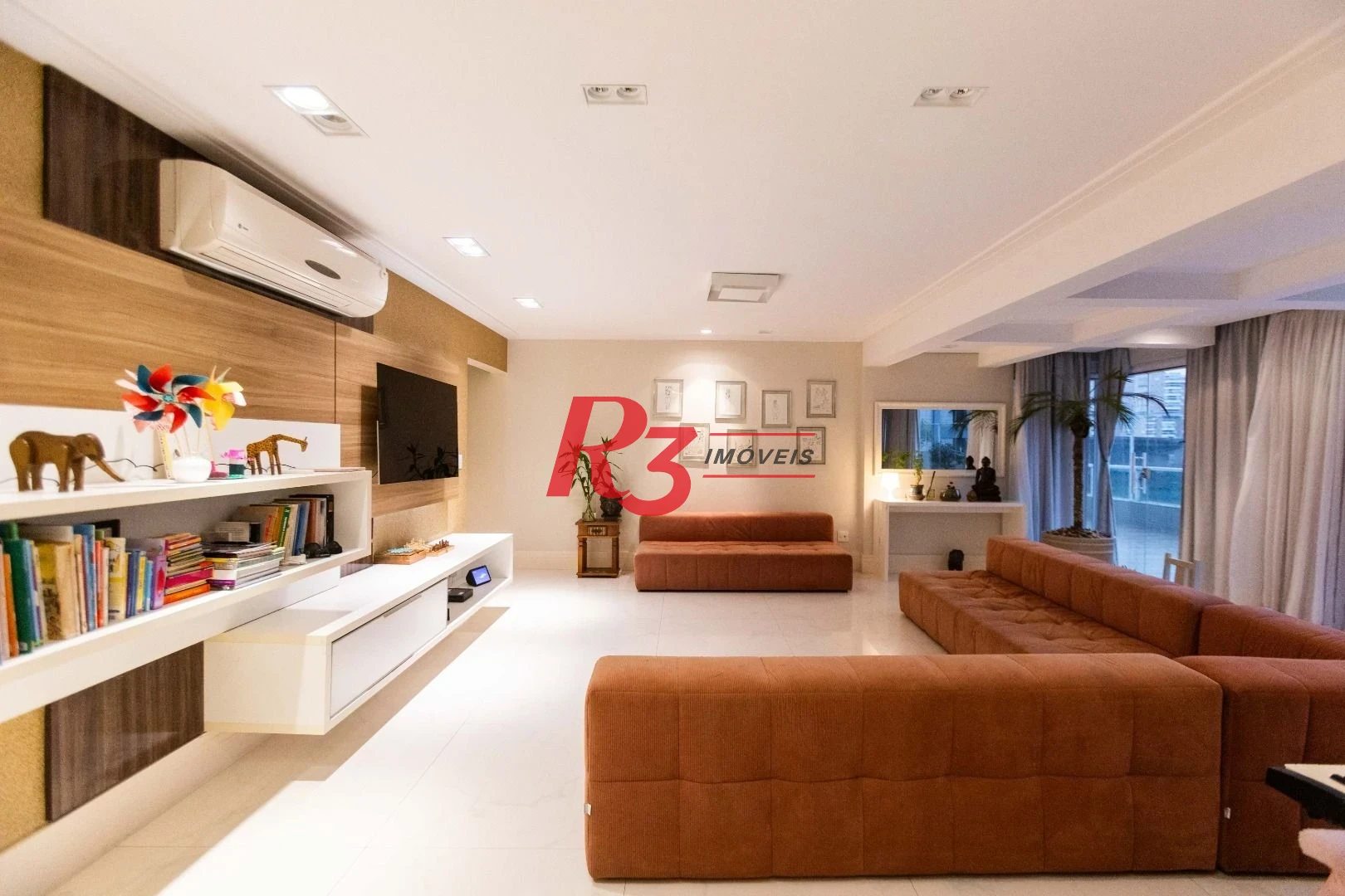 Apartamento Garden com 3 dormitórios à venda, 476 m² por R$ 5.500.000,00 - Embaré - Santos/SP