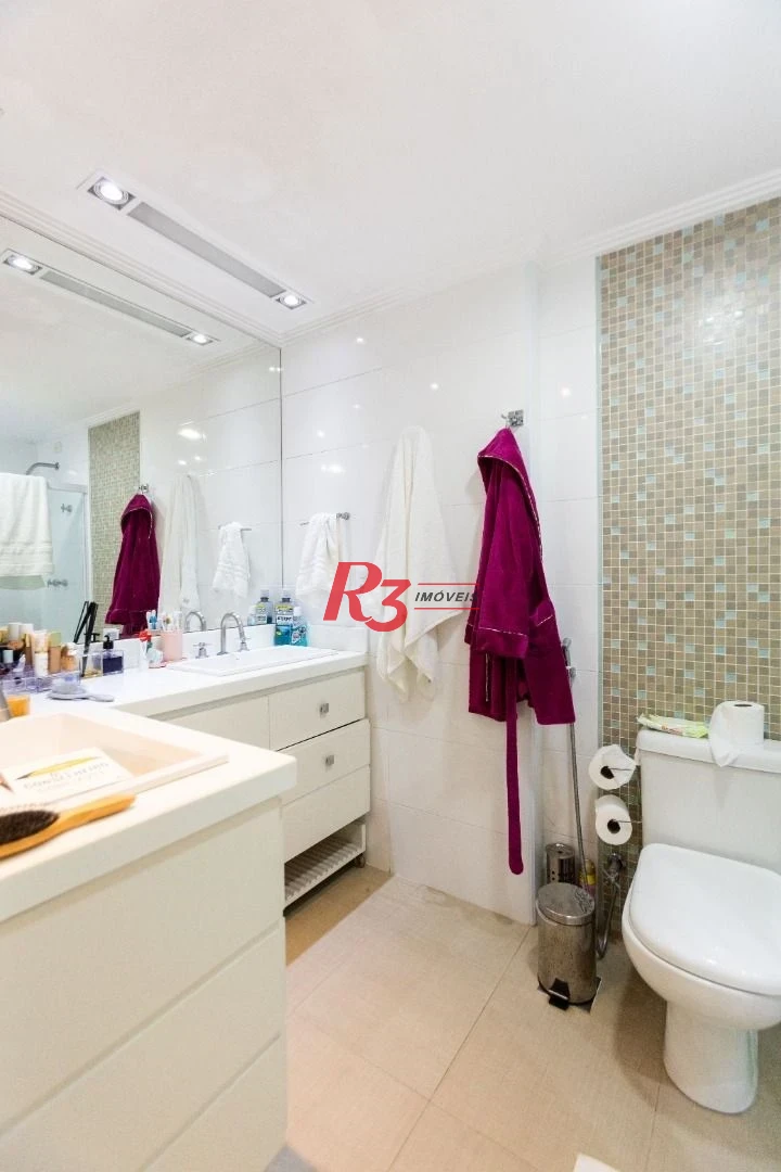 Apartamento Garden com 3 dormitórios à venda, 476 m² por R$ 5.500.000,00 - Embaré - Santos/SP