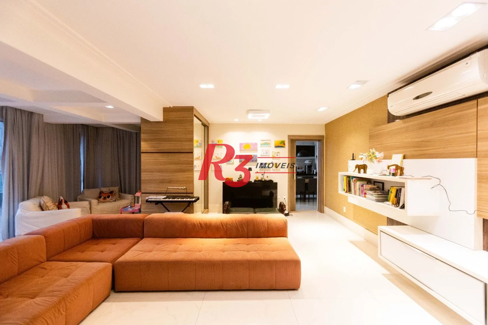 Apartamento Garden com 3 dormitórios à venda, 476 m² por R$ 5.500.000,00 - Embaré - Santos/SP