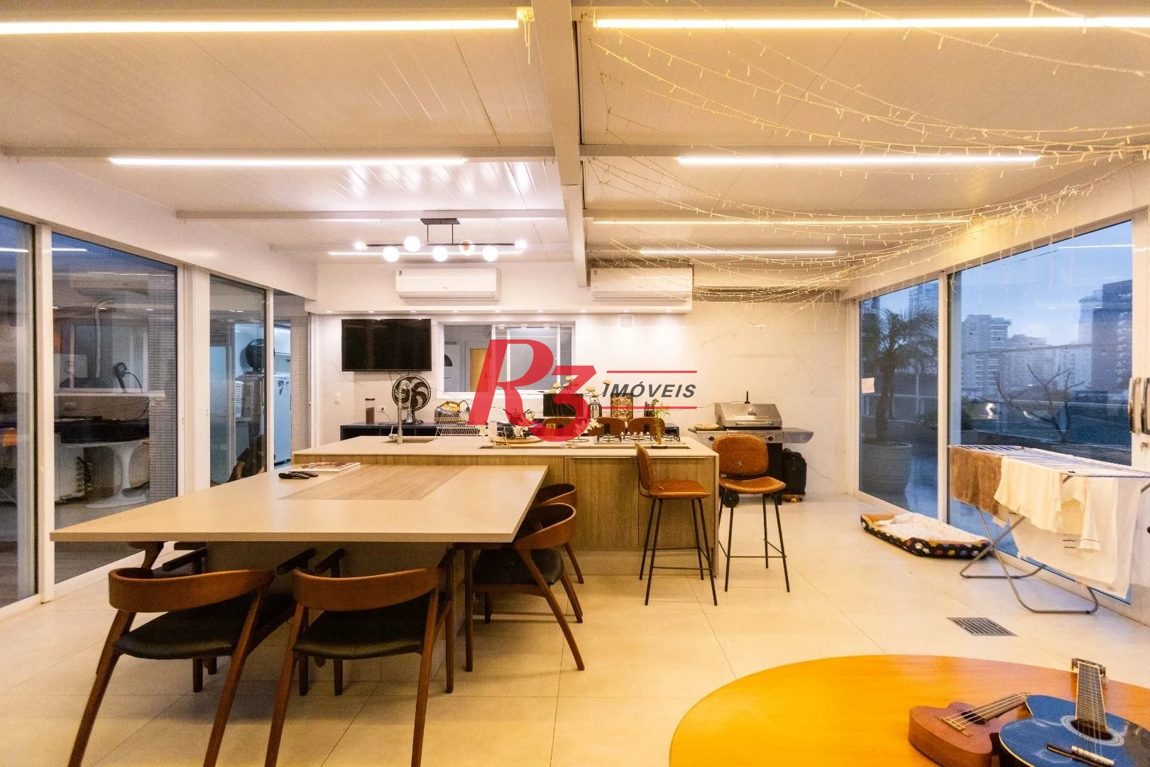 Apartamento Garden com 3 dormitórios à venda, 476 m² por R$ 5.500.000,00 - Embaré - Santos/SP