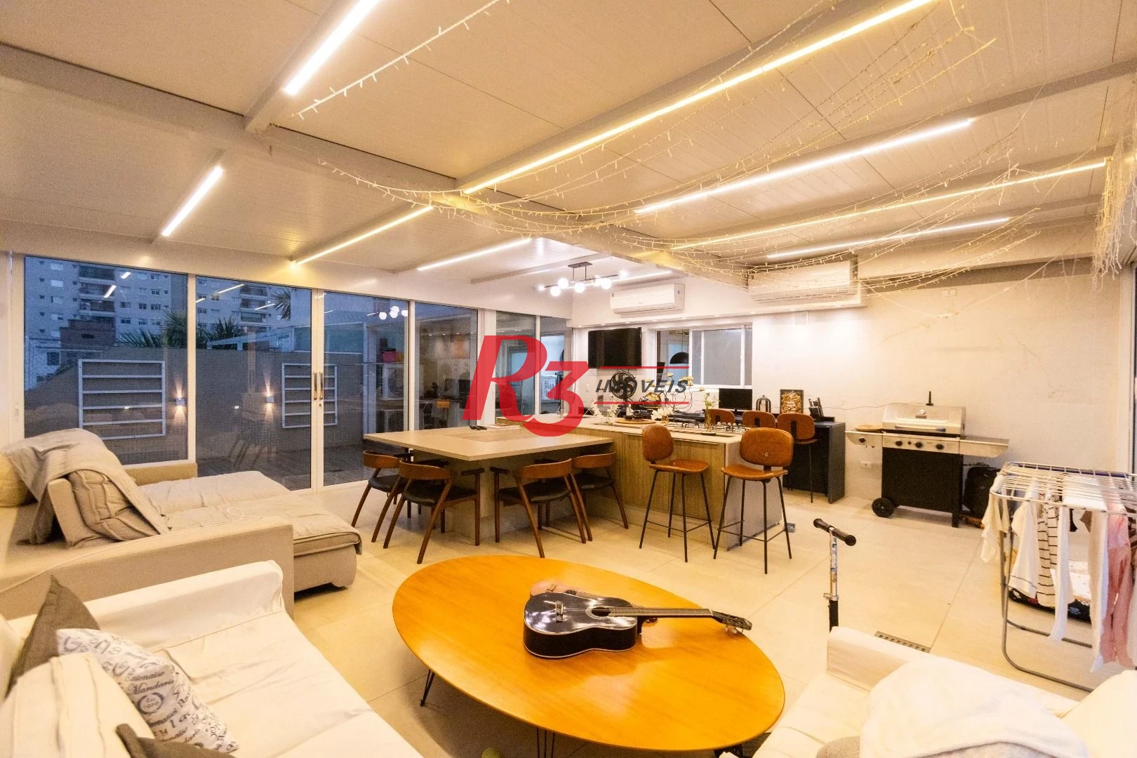 Apartamento Garden com 3 dormitórios à venda, 476 m² por R$ 5.500.000,00 - Embaré - Santos/SP