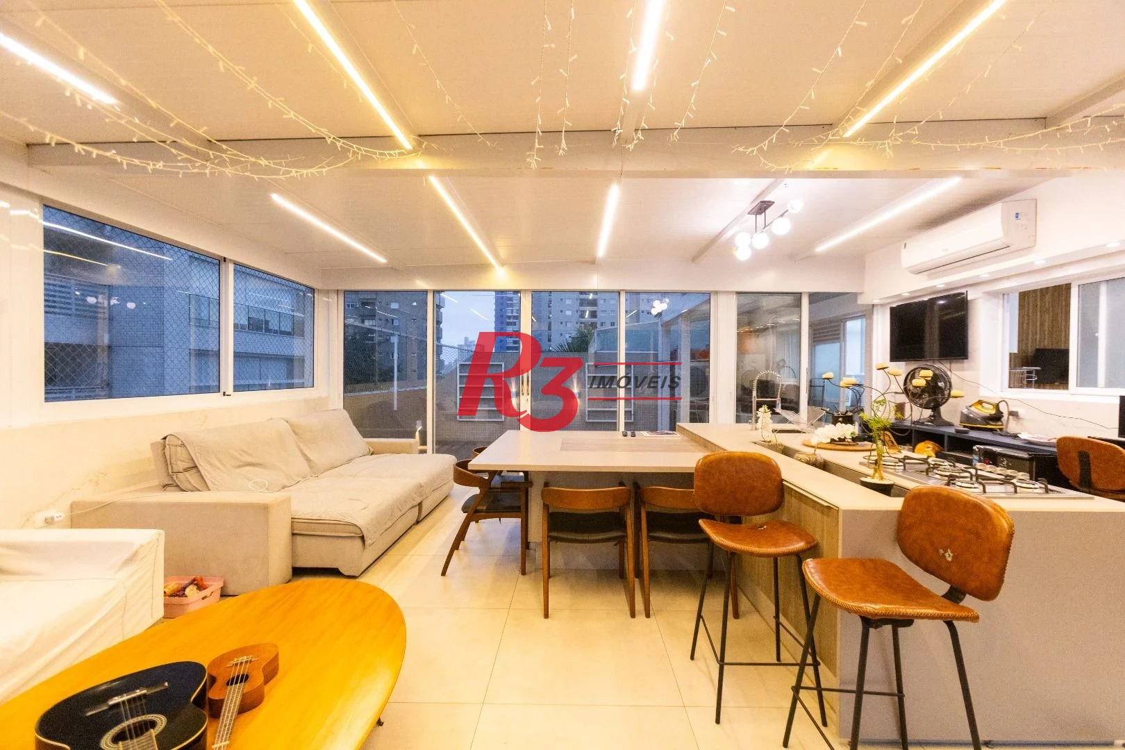 Apartamento Garden com 3 dormitórios à venda, 476 m² por R$ 5.500.000,00 - Embaré - Santos/SP