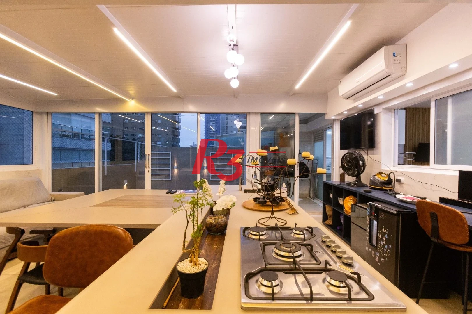 Apartamento Garden com 3 dormitórios à venda, 476 m² por R$ 5.500.000,00 - Embaré - Santos/SP