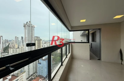 Apartamento com 2 dormitórios para alugar, 70 m² por R$ 7.000,00/mês - José Menino - Santos/SP
