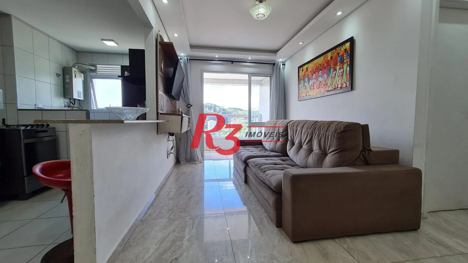 Apartamento com 2 dormitórios à venda, 66 m² por R$ 475.000,00 - Vila Valença - São Vicente/SP