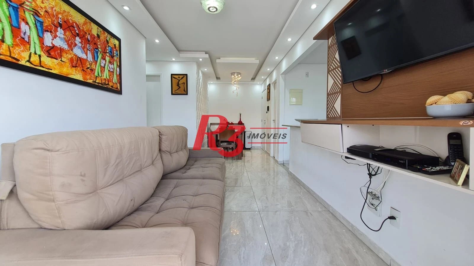 Apartamento com 2 dormitórios à venda, 66 m² por R$ 475.000,00 - Vila Valença - São Vicente/SP