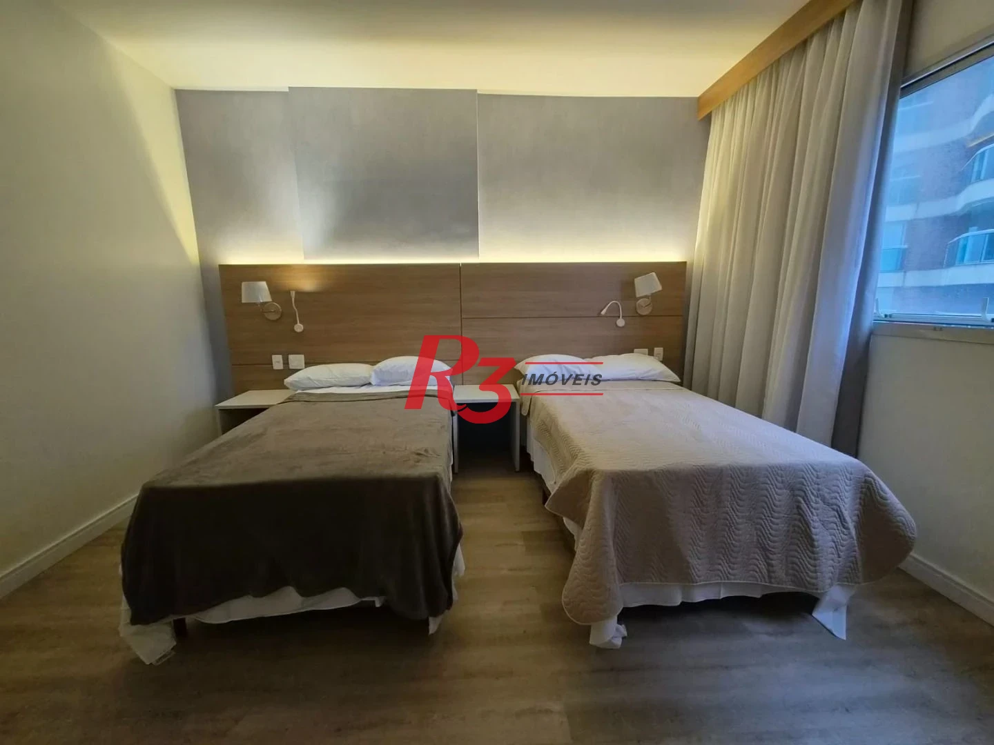 Studio com 1 dormitório à venda, 27 m² por R$ 442.560,00 - Gonzaga - Santos/SP