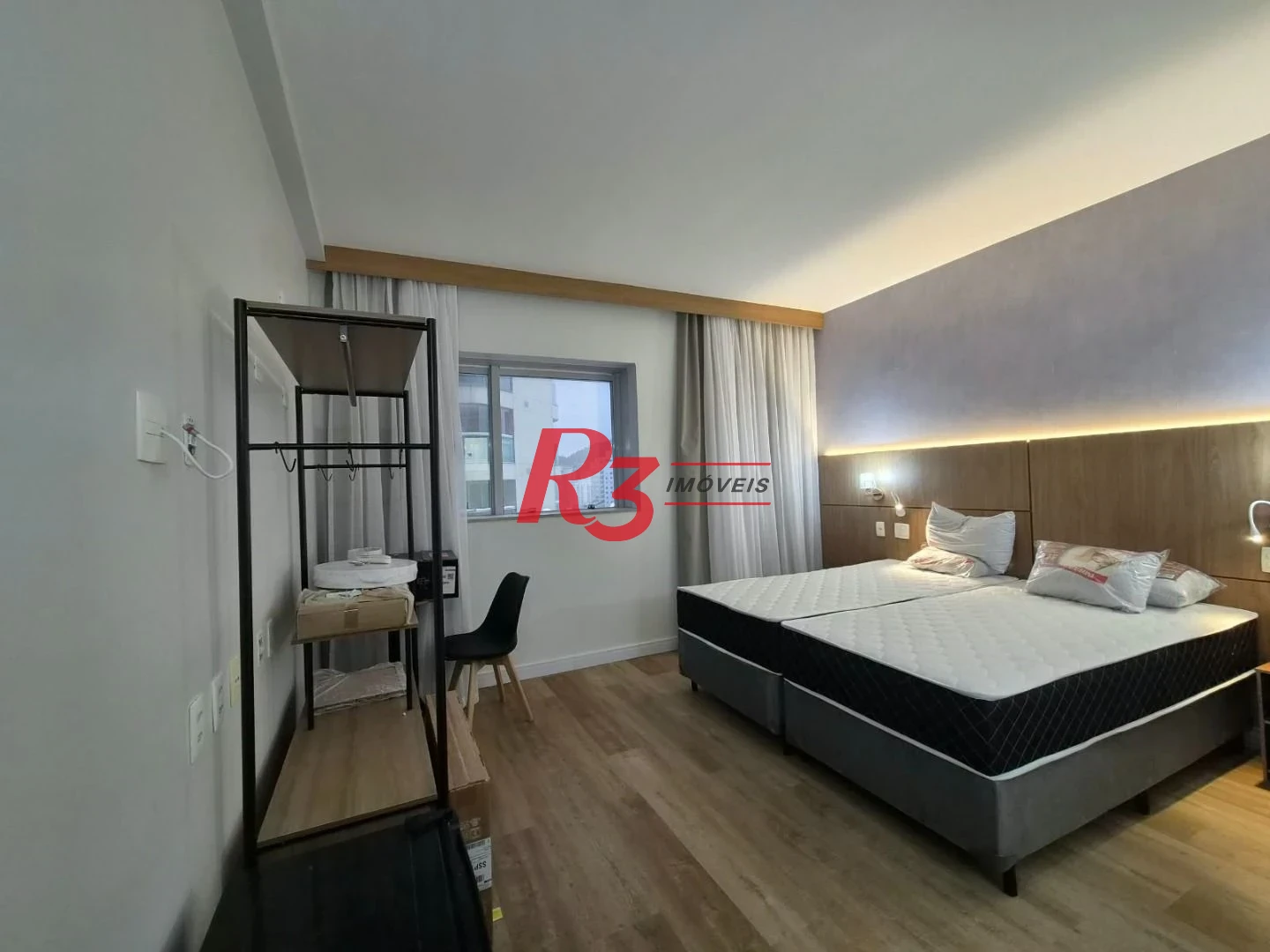 Studio com 1 dormitório à venda, 28 m² por R$ 456.120,00 - Gonzaga - Santos/SP