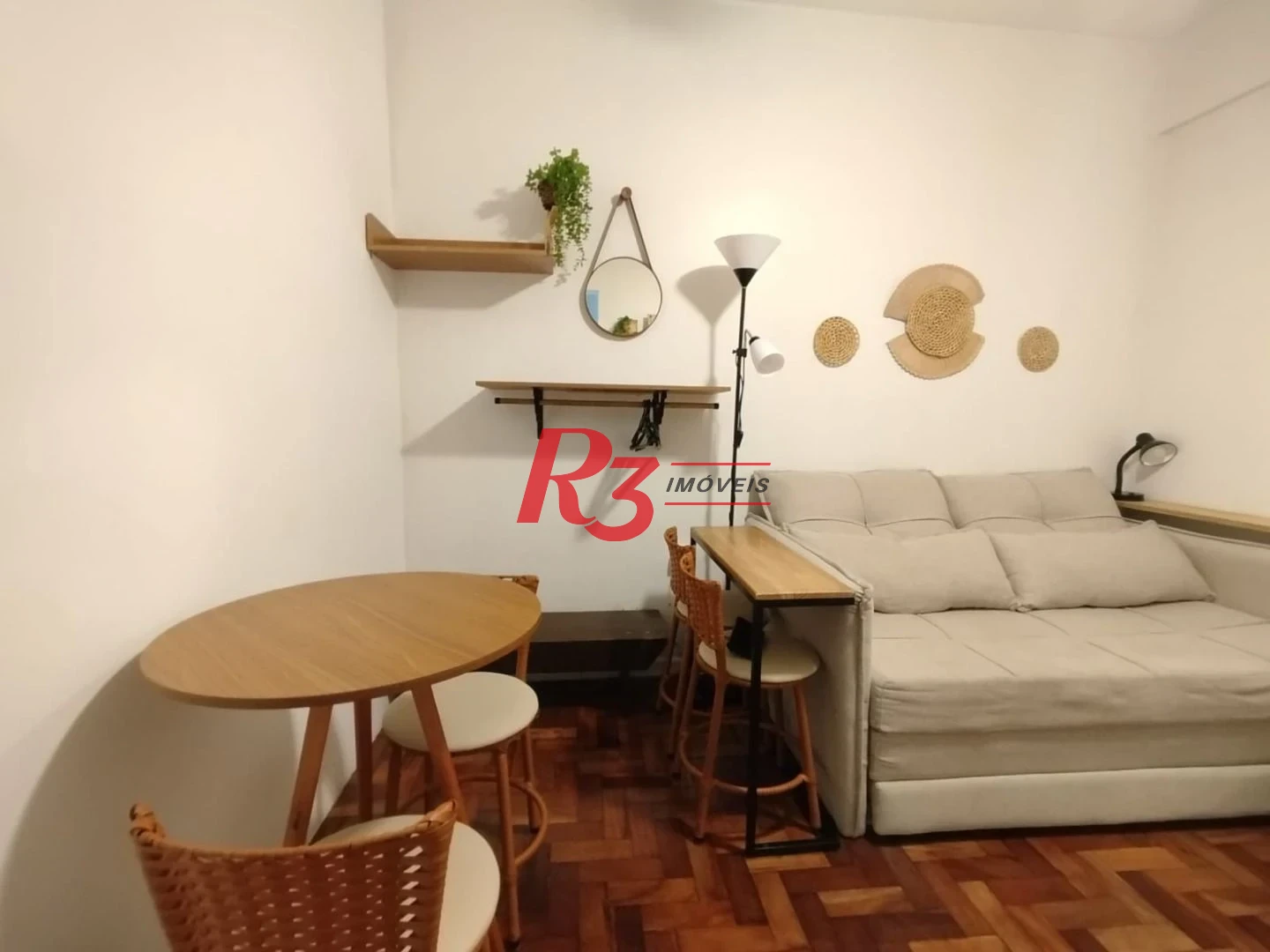 Apartamento com 1 dormitório à venda, 39 m² por R$ 370.000,00 - Embaré - Santos/SP