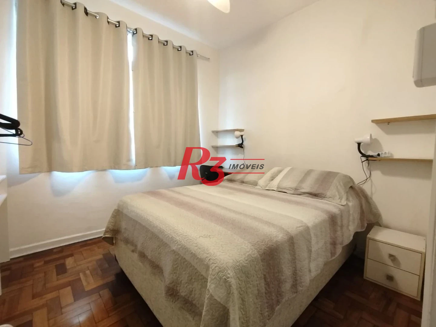 Apartamento com 1 dormitório à venda, 39 m² por R$ 370.000,00 - Embaré - Santos/SP
