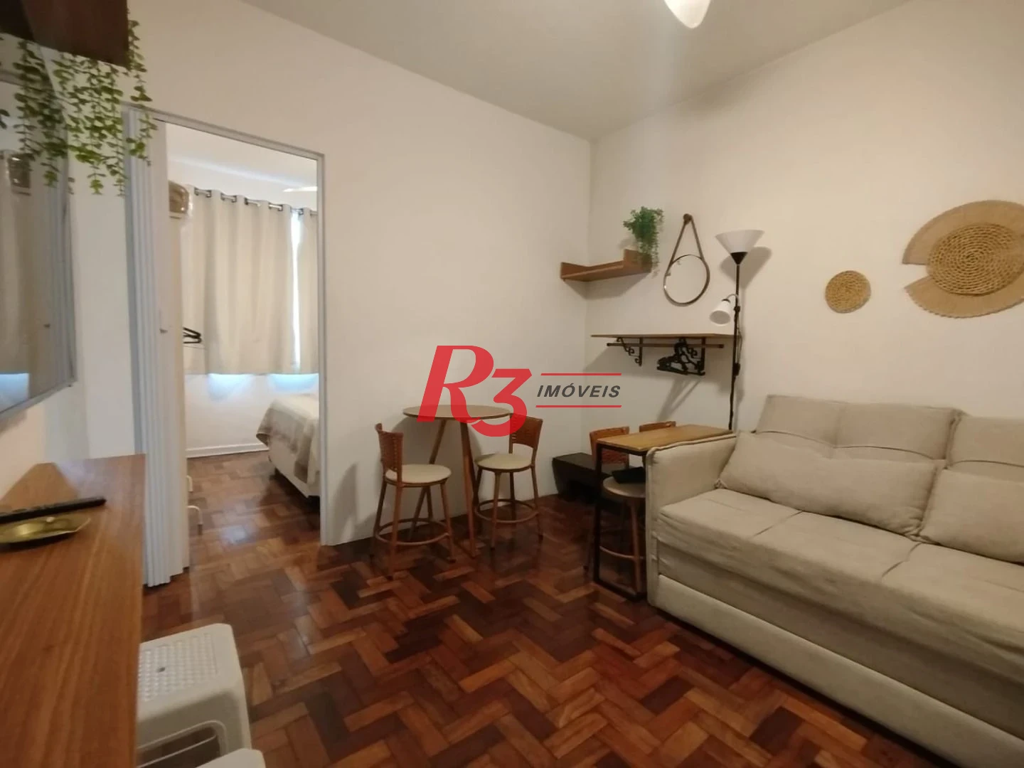 Apartamento com 1 dormitório à venda, 39 m² por R$ 370.000,00 - Embaré - Santos/SP