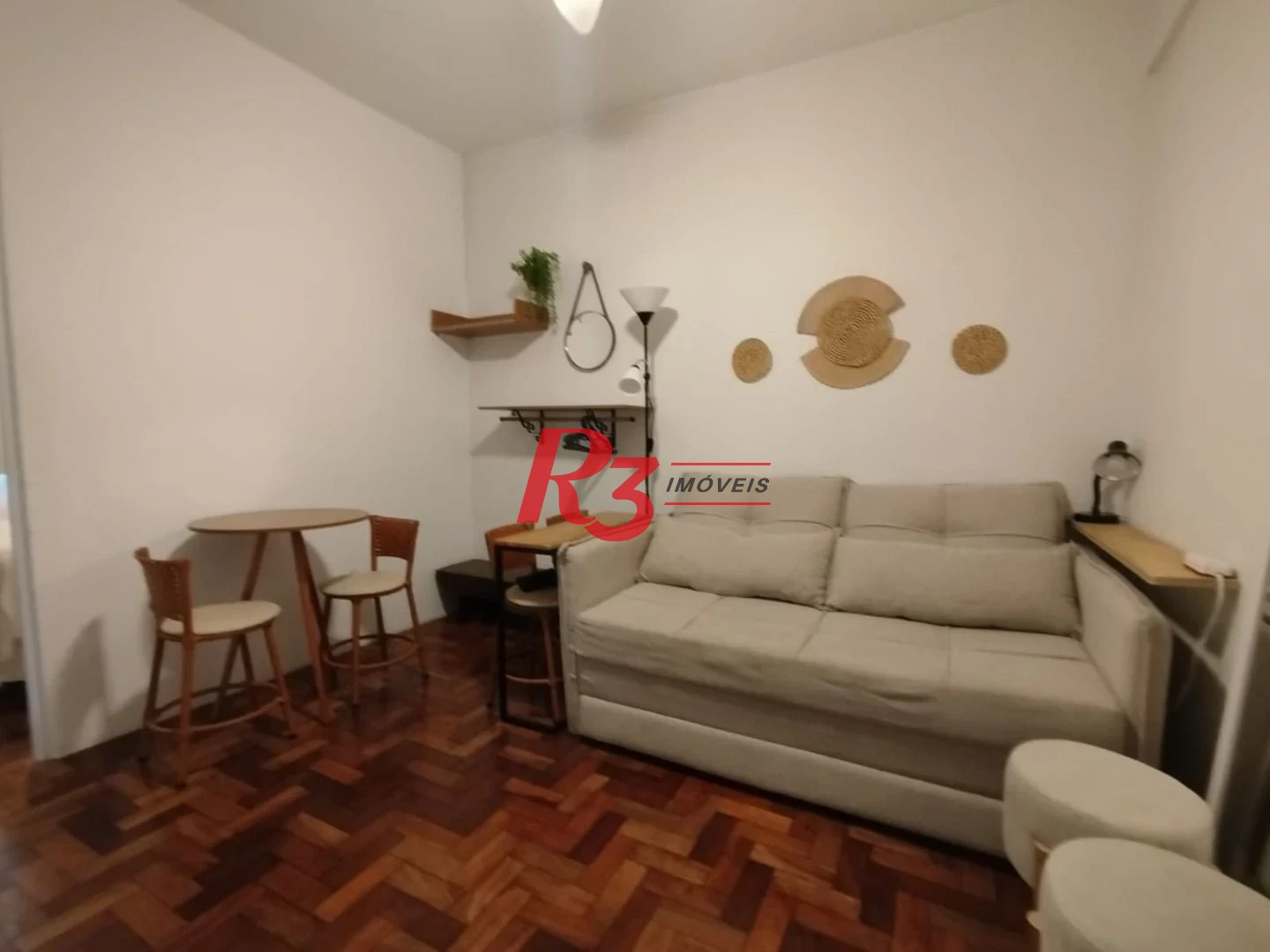 Apartamento com 1 dormitório à venda, 39 m² por R$ 370.000,00 - Embaré - Santos/SP