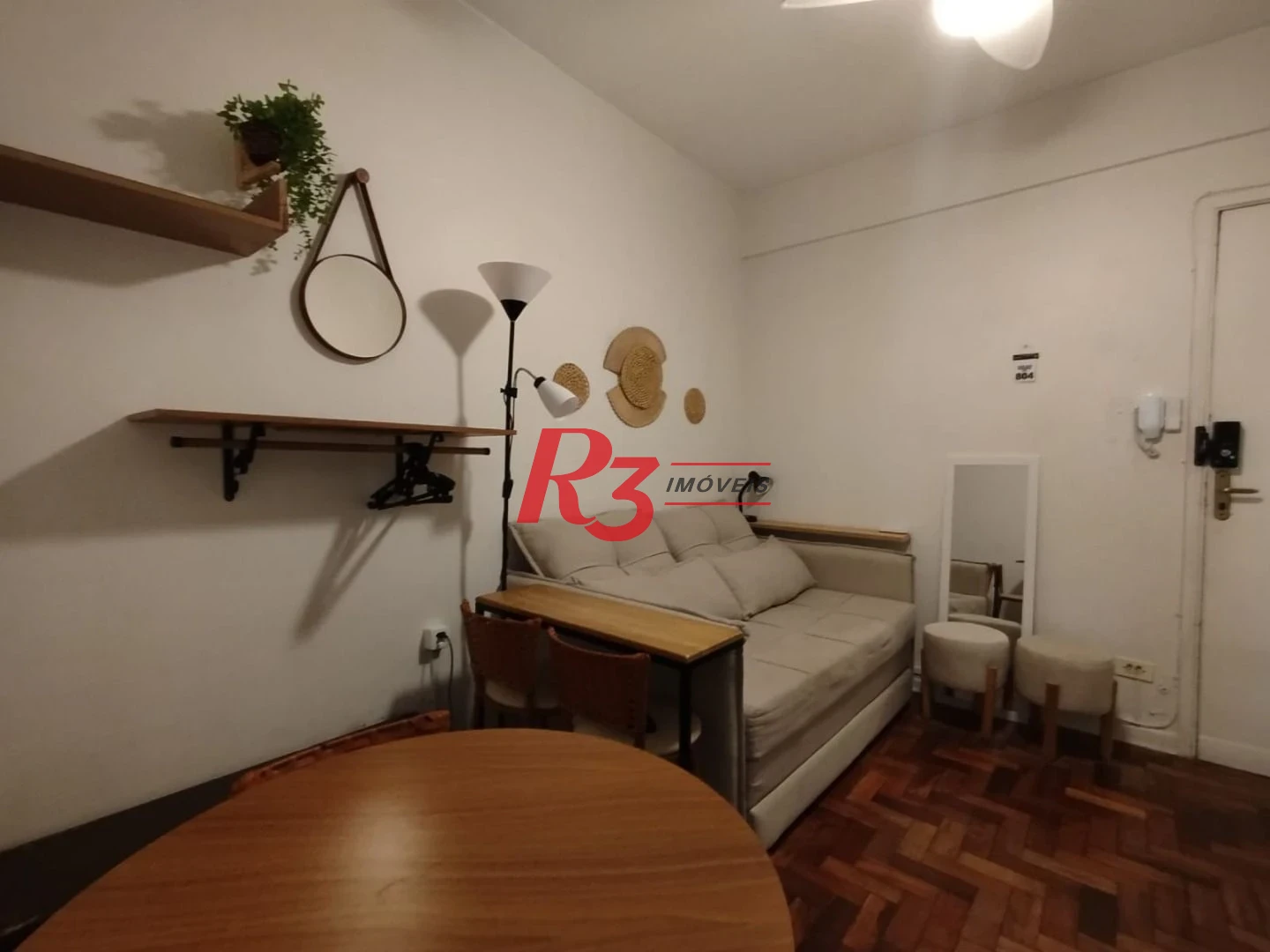 Apartamento com 1 dormitório à venda, 39 m² por R$ 370.000,00 - Embaré - Santos/SP