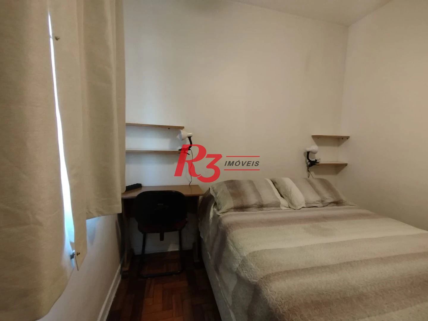 Apartamento com 1 dormitório à venda, 39 m² por R$ 370.000,00 - Embaré - Santos/SP
