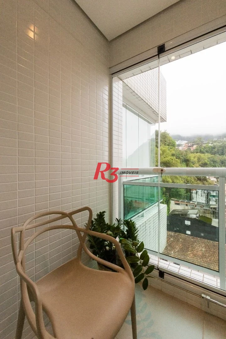 Apartamento com 2 dormitórios à venda, 72 m² por R$ 890.000,00 - José Menino - Santos/SP