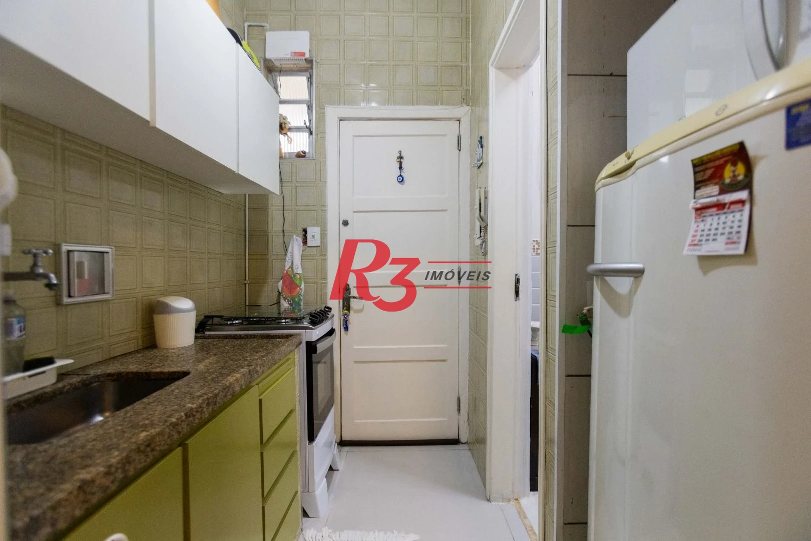 Apartamento com 1 dormitório à venda, 38 m² por R$ 415.000 - Boqueirão - Santos/SP