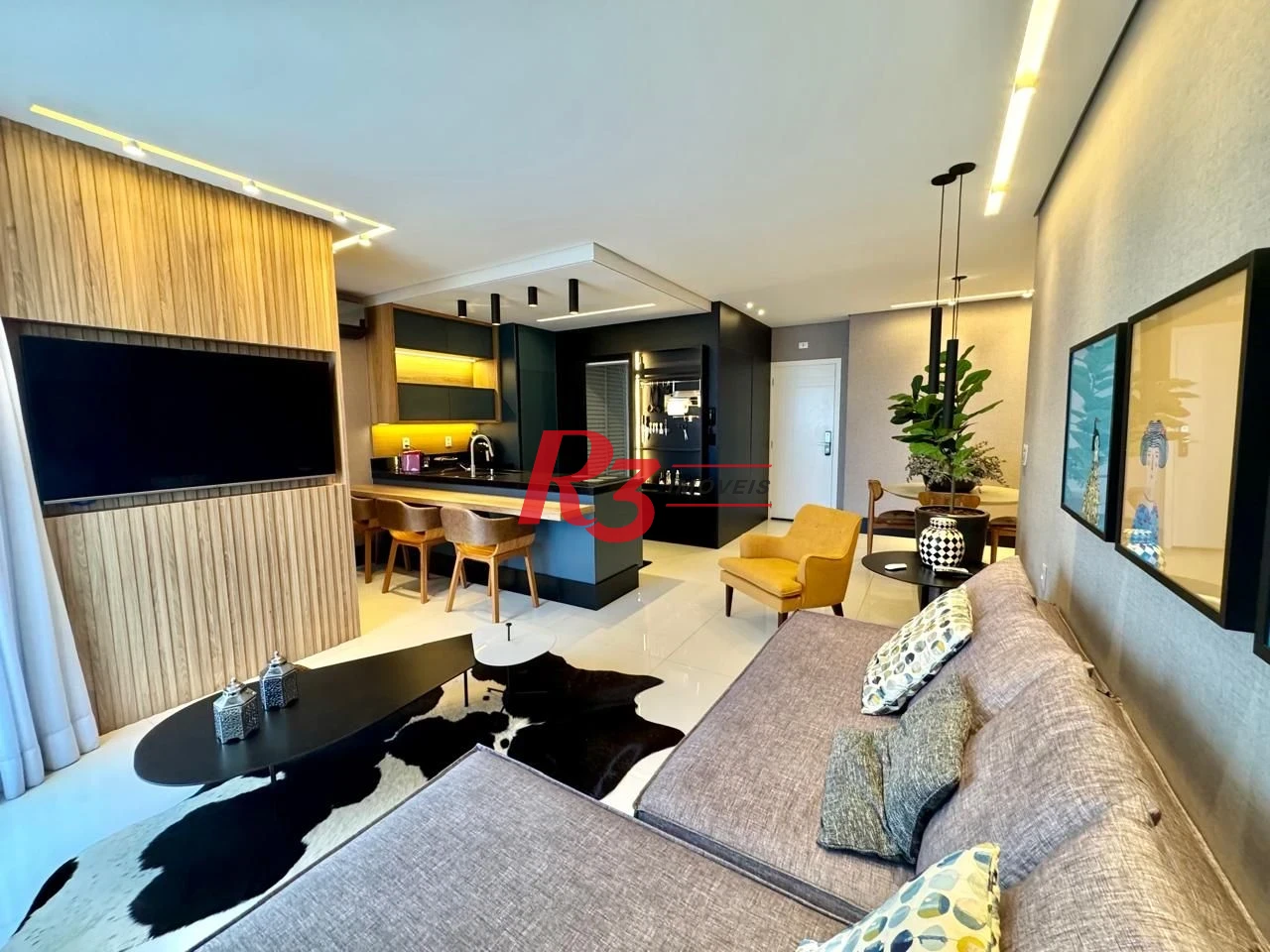 Apartamento à venda, 68 m² por R$ 1.250.000,00 - Aparecida - Santos/SP