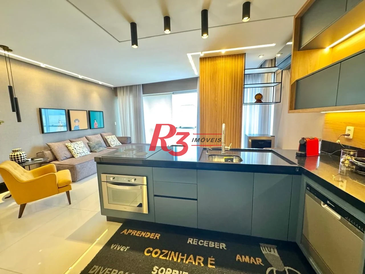 Apartamento à venda, 68 m² por R$ 1.250.000,00 - Aparecida - Santos/SP